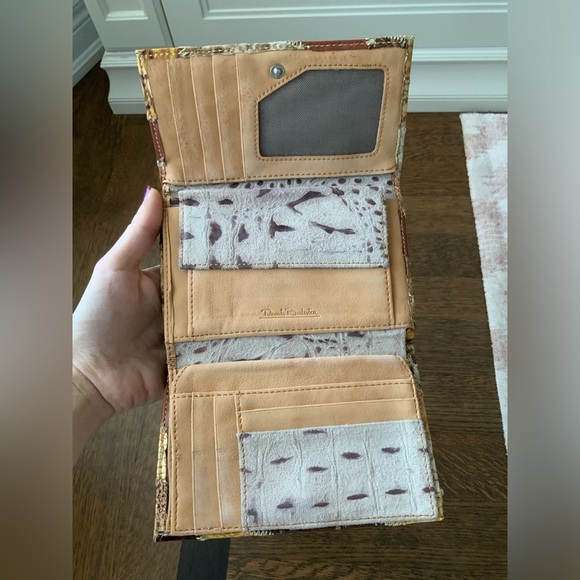 Vintage RENATO BALESTRA Italia Women’s Leather Exotic Skin Medium Wallet Unisex - Picture 6 of 14